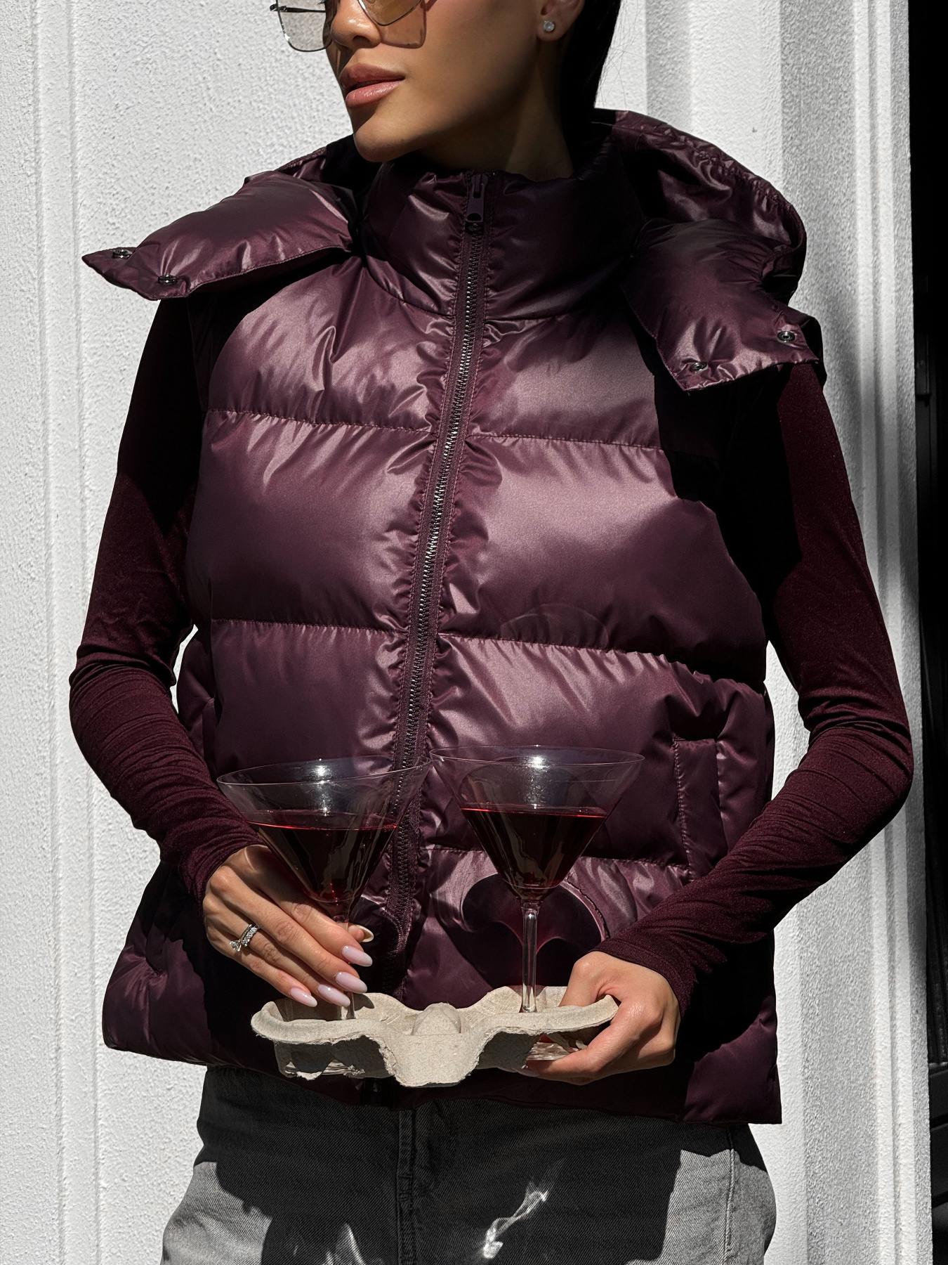 Жилет с утеплителем Jadone Fashion модель Zhylet_Kul_marsal Фото