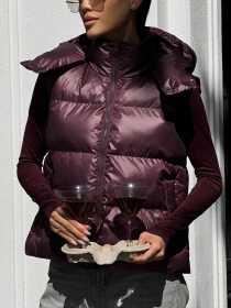 Утепленный жилет Jadone Fashion модель Zhylet_Kul_marsal Фото