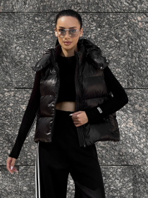 Жилет з утеплювачем Jadone Fashion модель Zhylet_Kul_chorne Фото