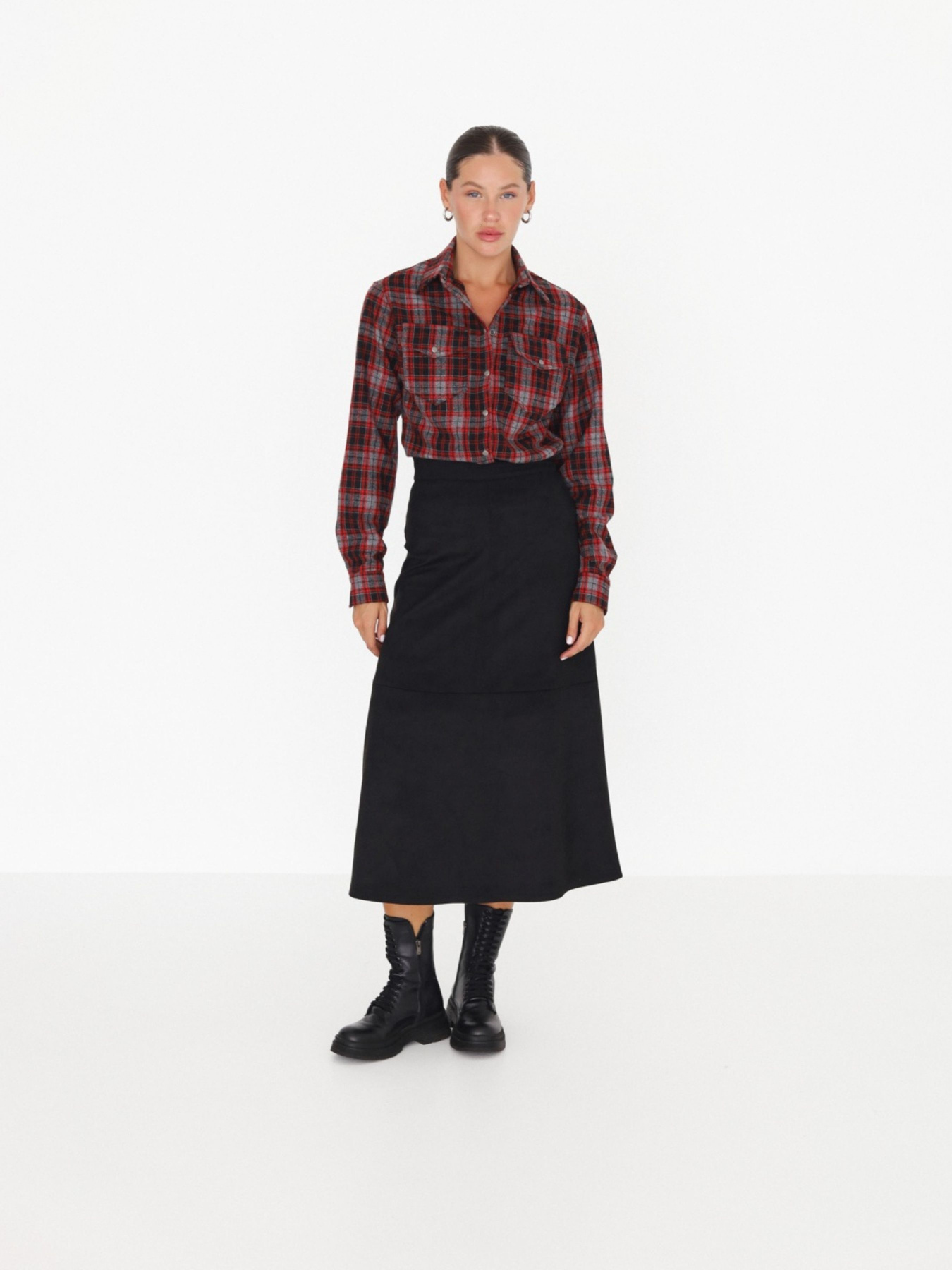 Юбка миди Lilove модель 370 Фото