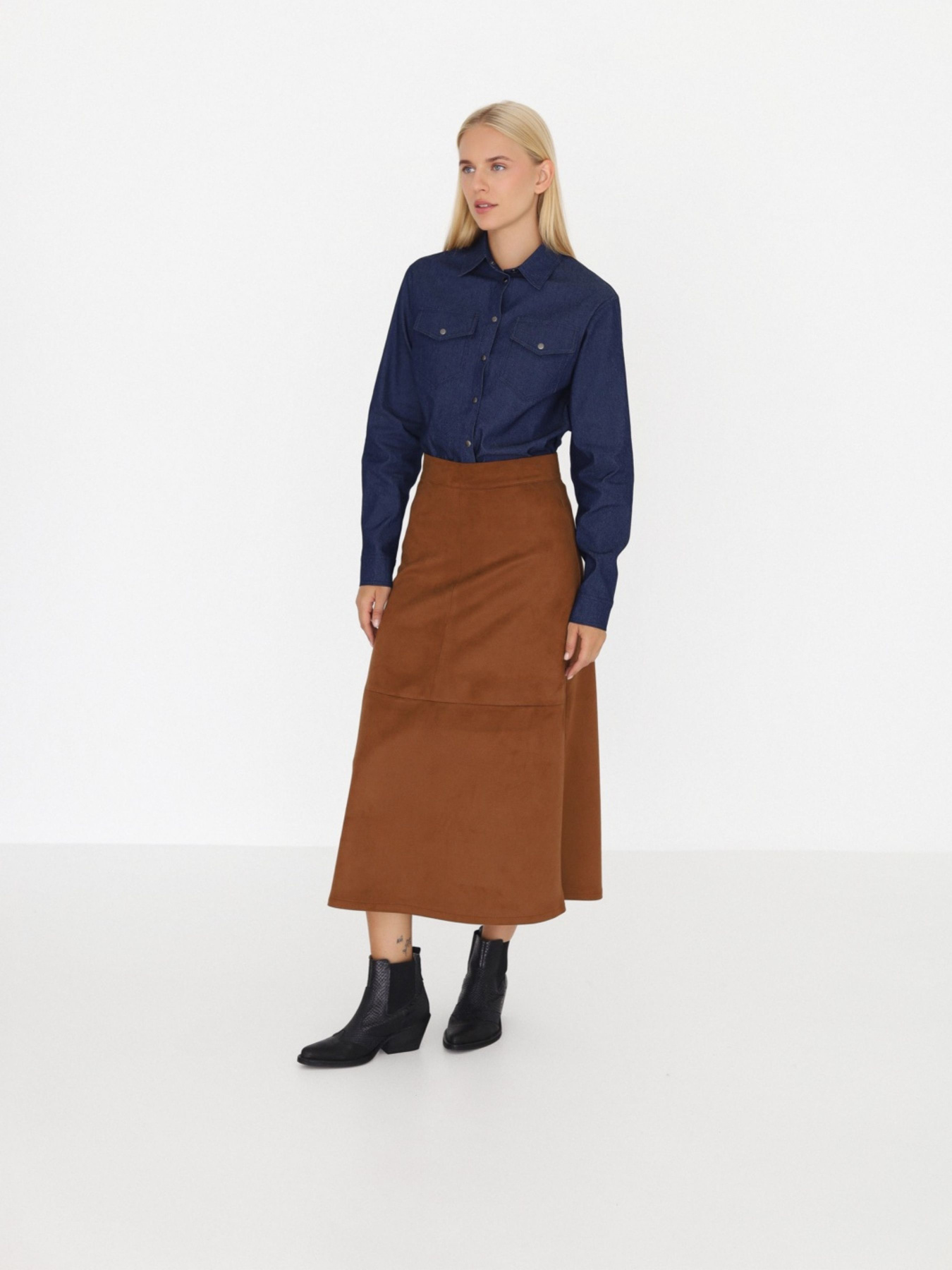 Юбка миди Lilove модель 370 Фото