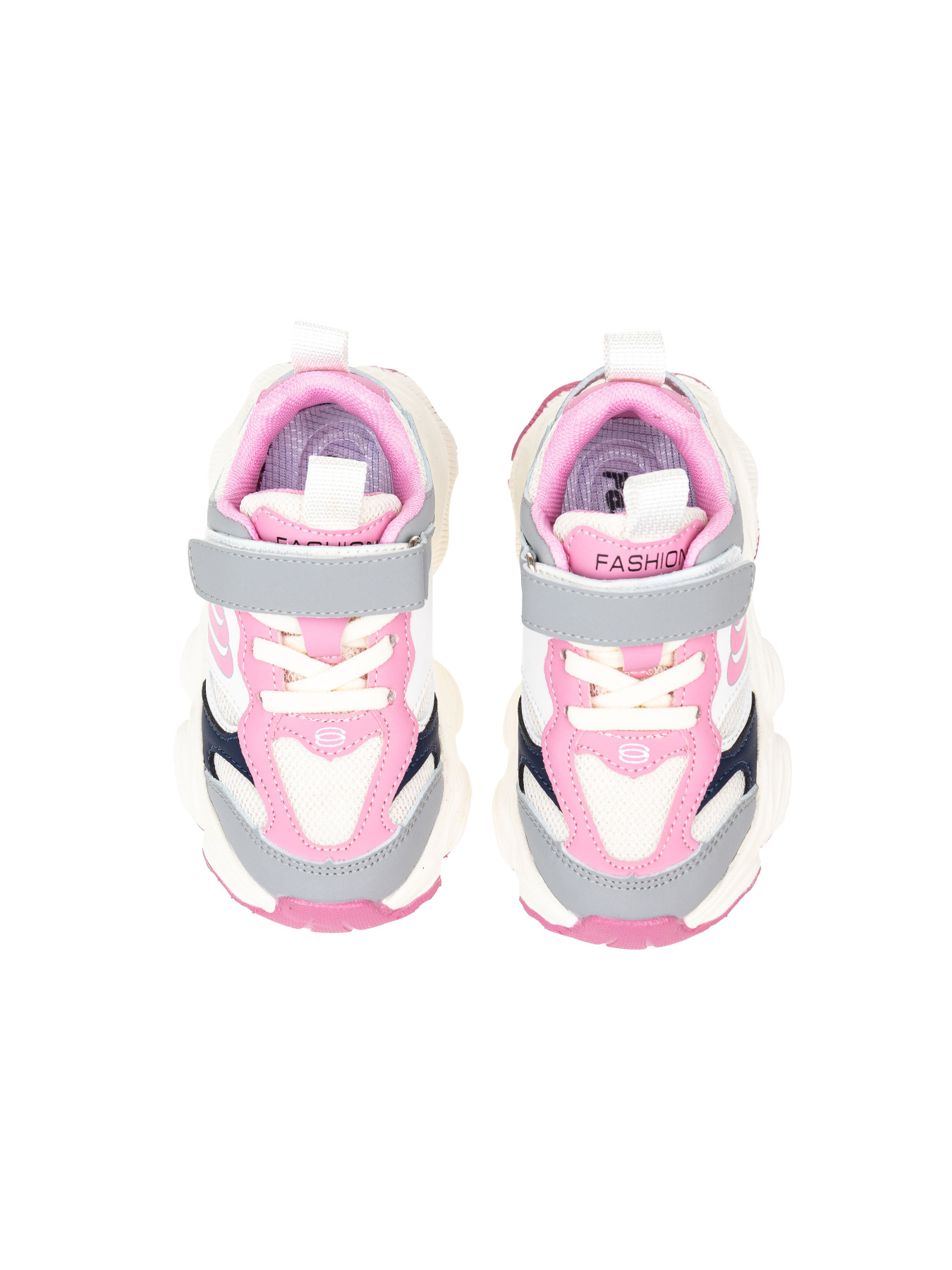 Кросівки повсякденні Calorie  модель 255813 біло-рожеві (22-25) Фото