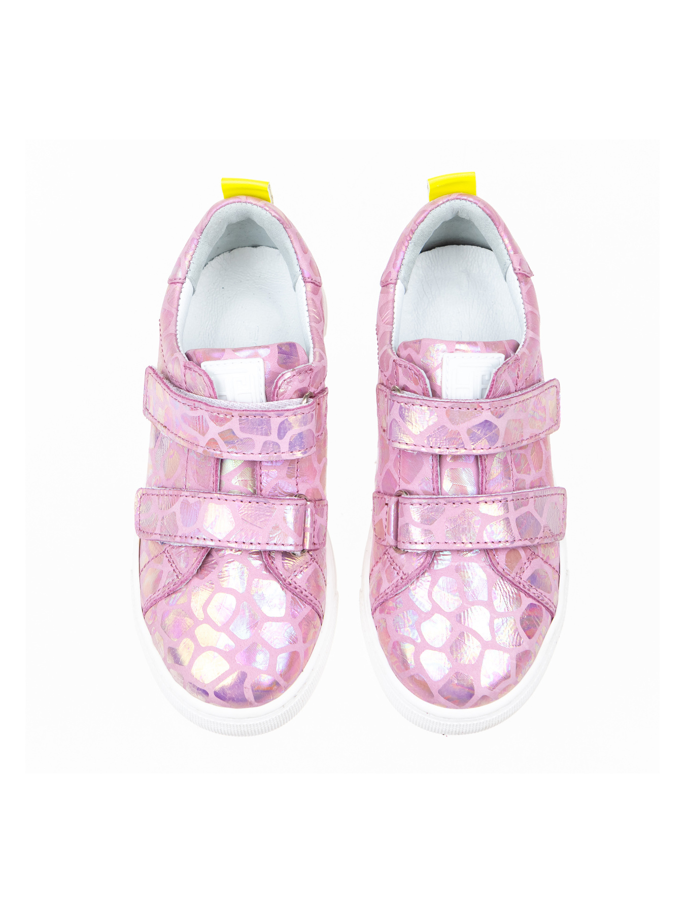 Кеды низкие Calorie  модель 0497 рожевий хамелеон (31-36) Фото