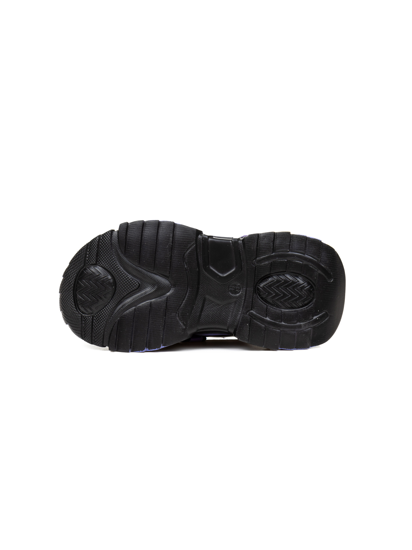 Кроссовки Calorie  модель 28031 чорно-фіолетові (33-39) Фото