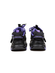 Кроссовки Calorie  модель 28031 чорно-фіолетові (33-39) Фото