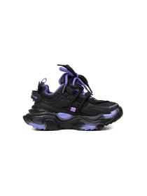 Кросівки повсякденні Calorie  модель 28031 чорно-фіолетові (27-32) Фото