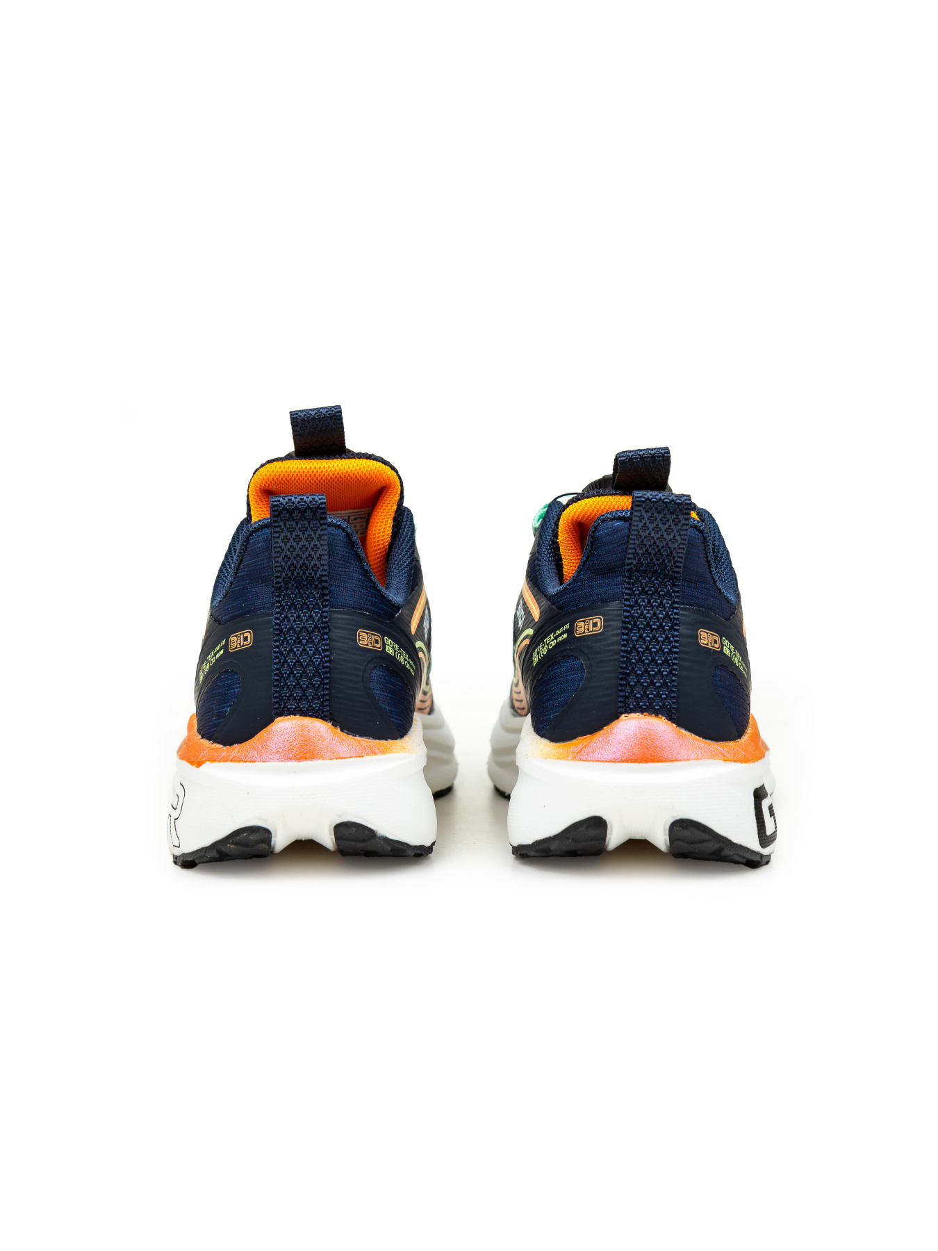 Кросівки повсякденні Calorie  модель ZL36591 синьо-померанчеві (32-37) Фото