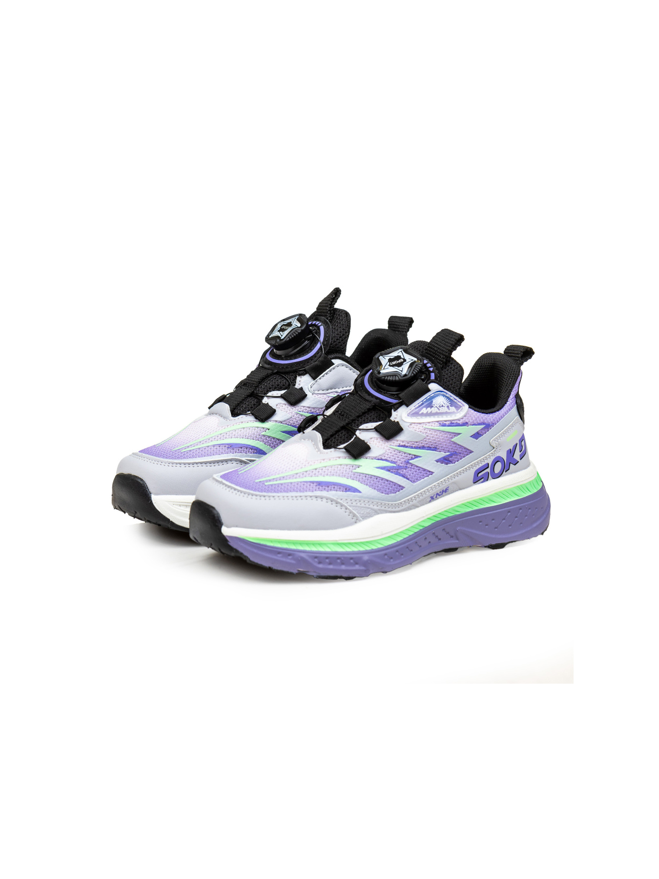 Кросівки Calorie  модель L36602 сіро-бузкові (32-37) Фото