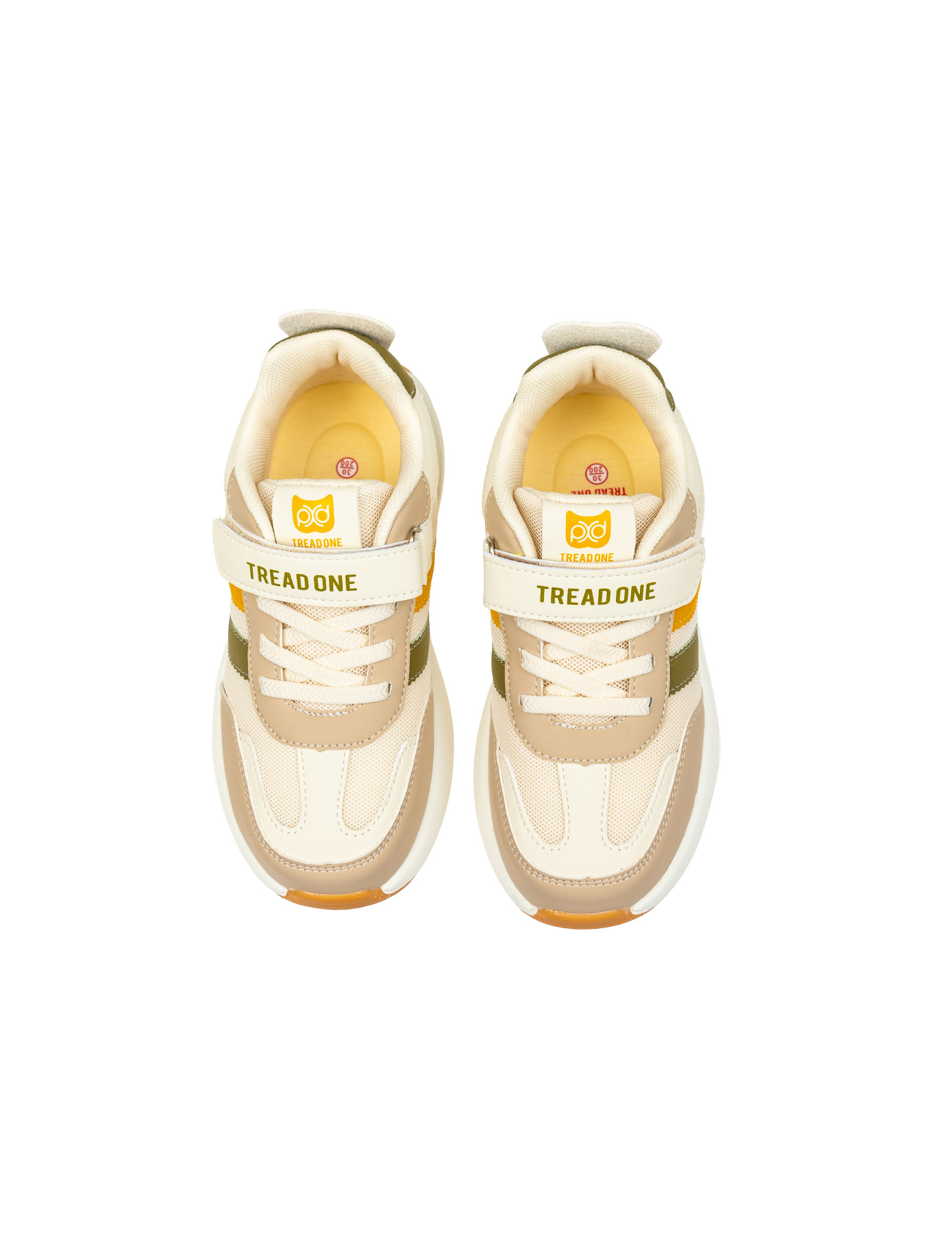 Кроссовки Calorie  модель TR516028 бежево-зелені (27-31) Фото