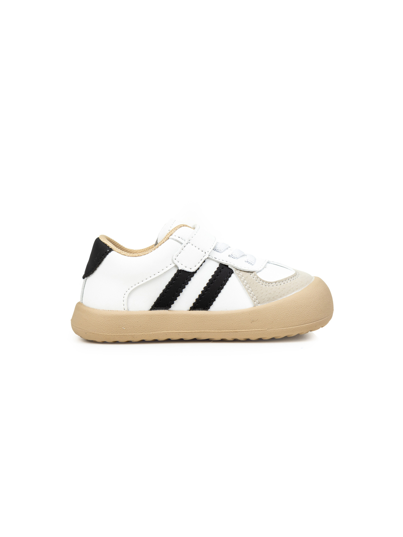 Кроссовки повседневные Calorie  модель Q8112 біло-чорні (22-26) Фото