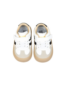 Кроссовки повседневные Calorie  модель Q8112 біло-чорні (22-26) Фото