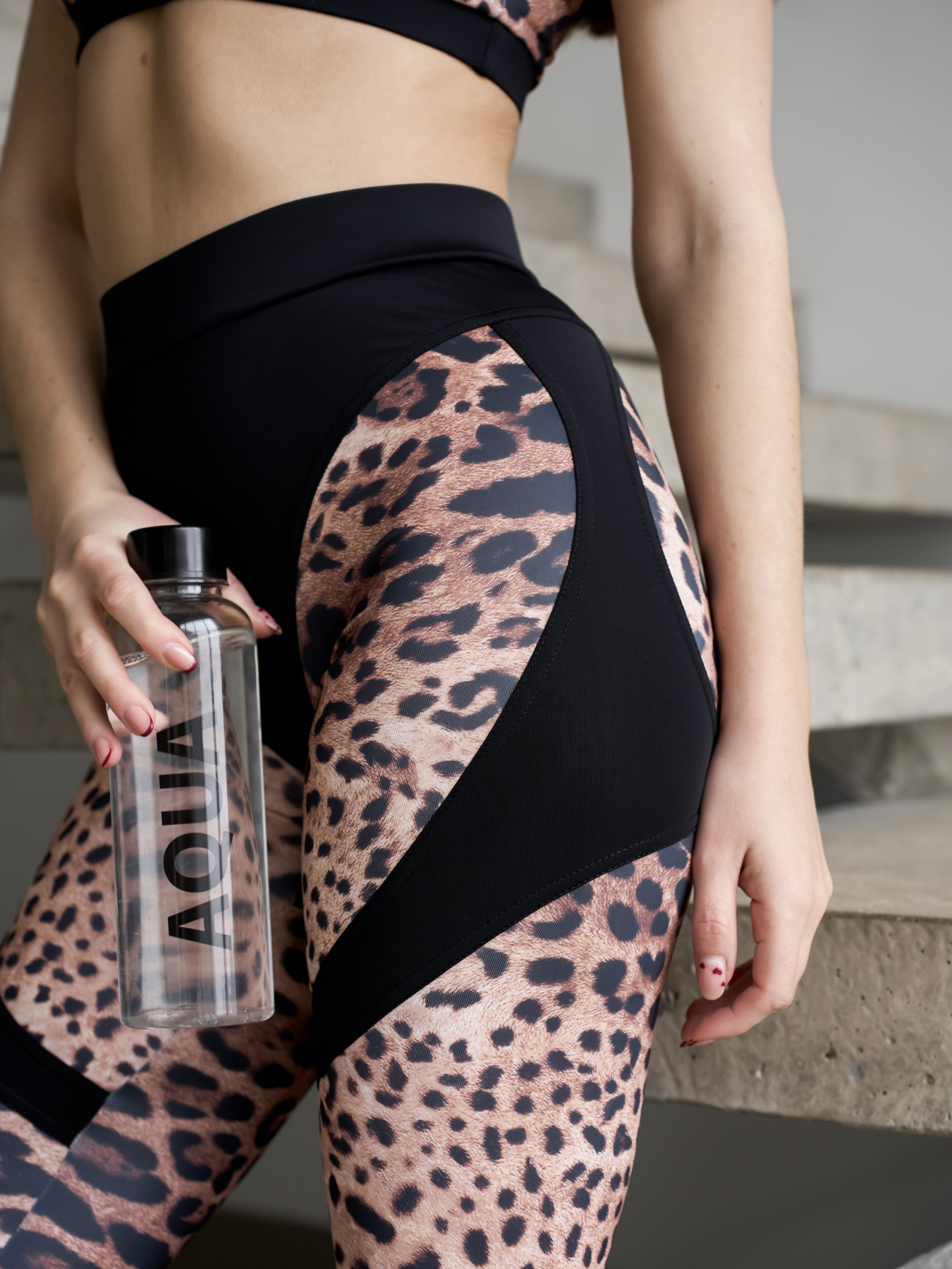 Спортивные леггинсы Asalart модель 9807-0 Фото