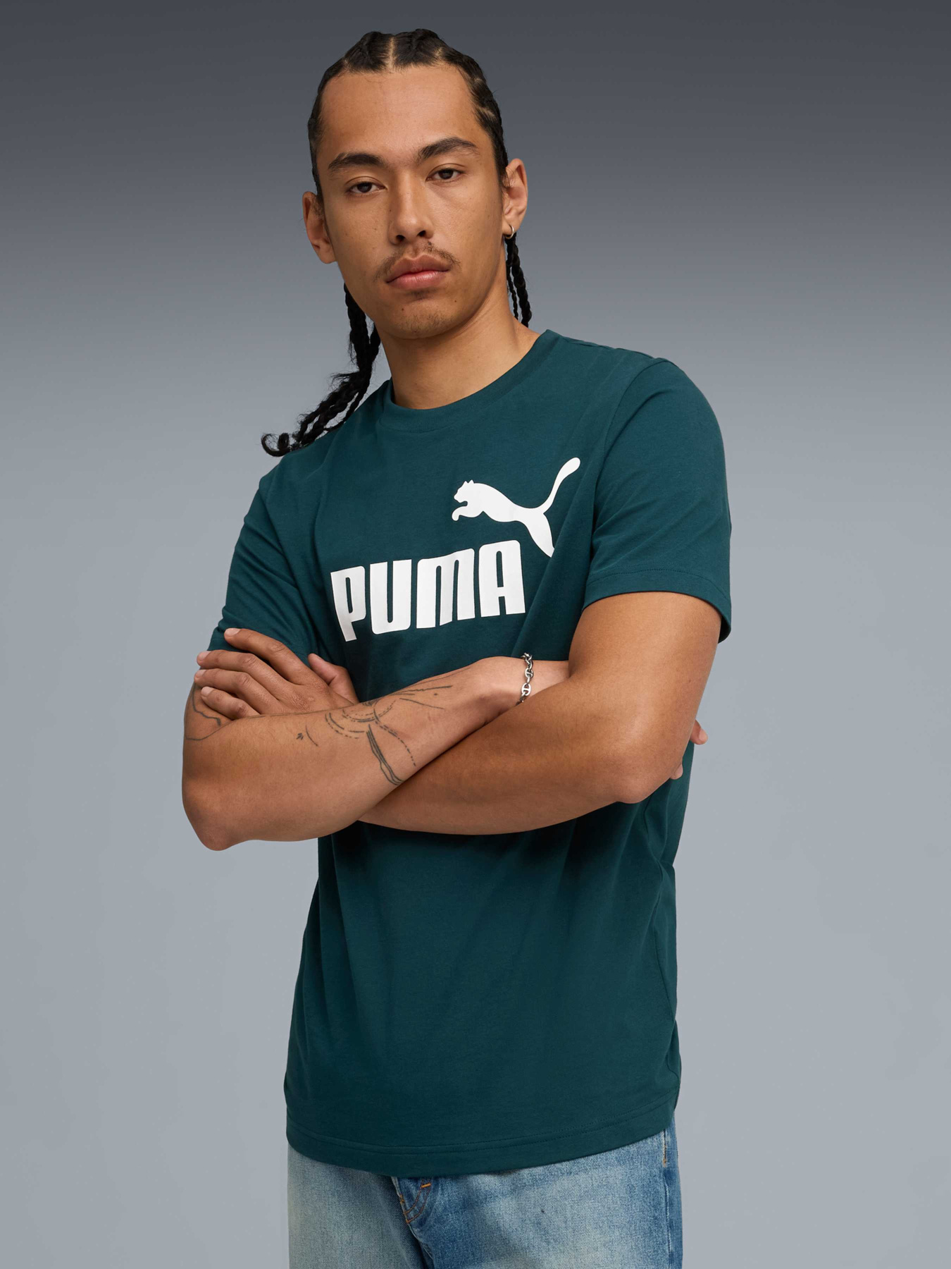 Футболка PUMA Ess No. 1 Logo Tee модель 682533 Фото