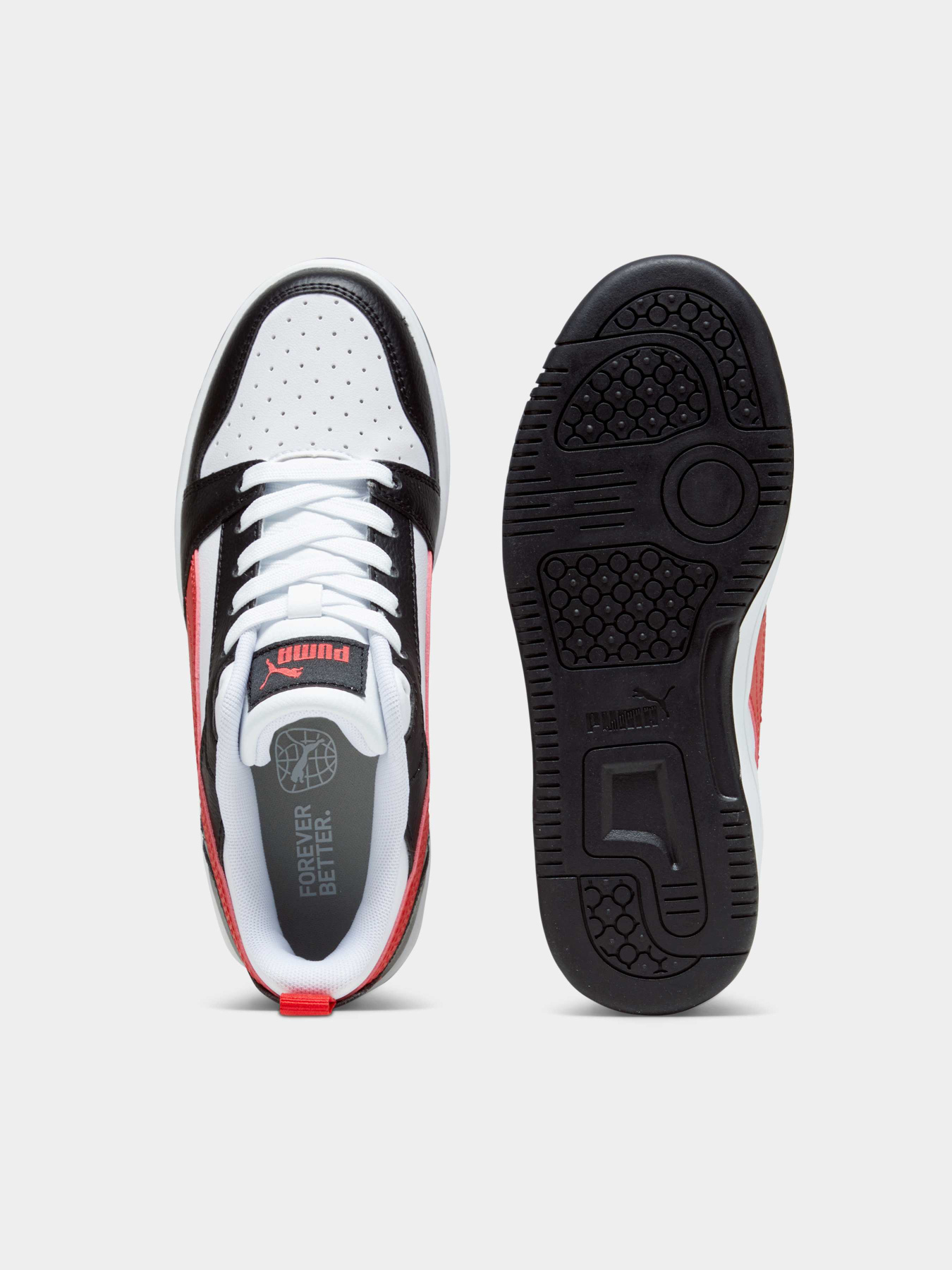 Кеды низкие PUMA Rebound V6 Lo Jr модель 393833 Фото