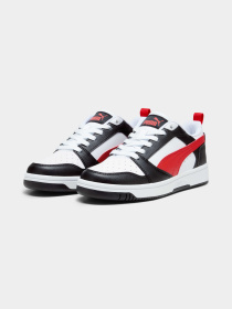 Кеды низкие PUMA Rebound V6 Lo Jr модель 393833 Фото