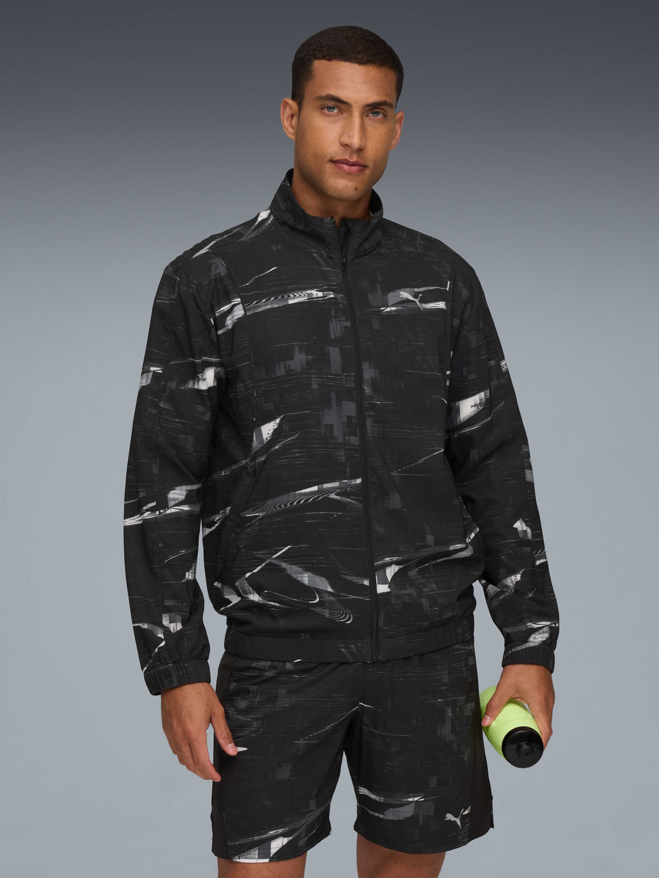 Кофта спортивная PUMA M Run Velocity Aop Jacket модель 527850 Фото