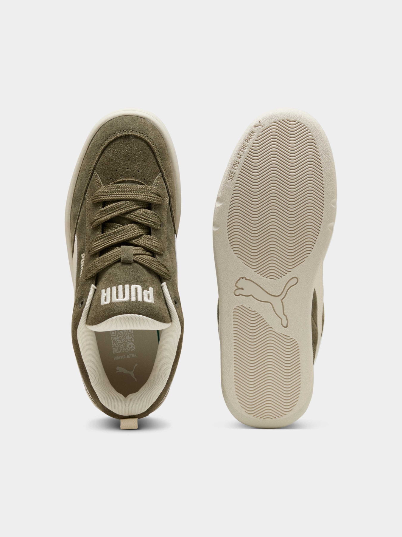 Кеды низкие PUMA Park Lifestyle Raw модель 401606 Фото
