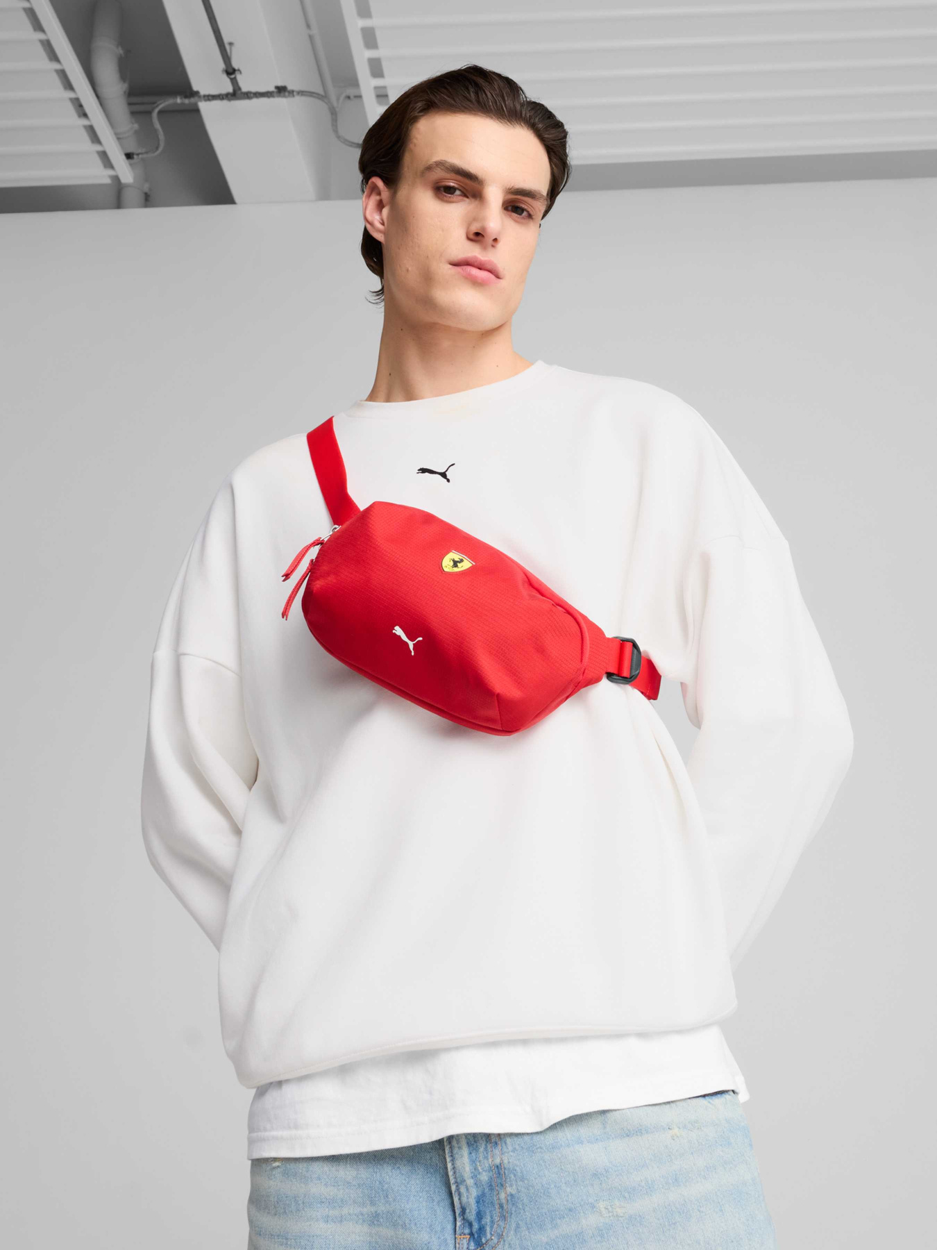 Поясная сумка PUMA Ferrari Race Waist Bag модель 091261 Фото