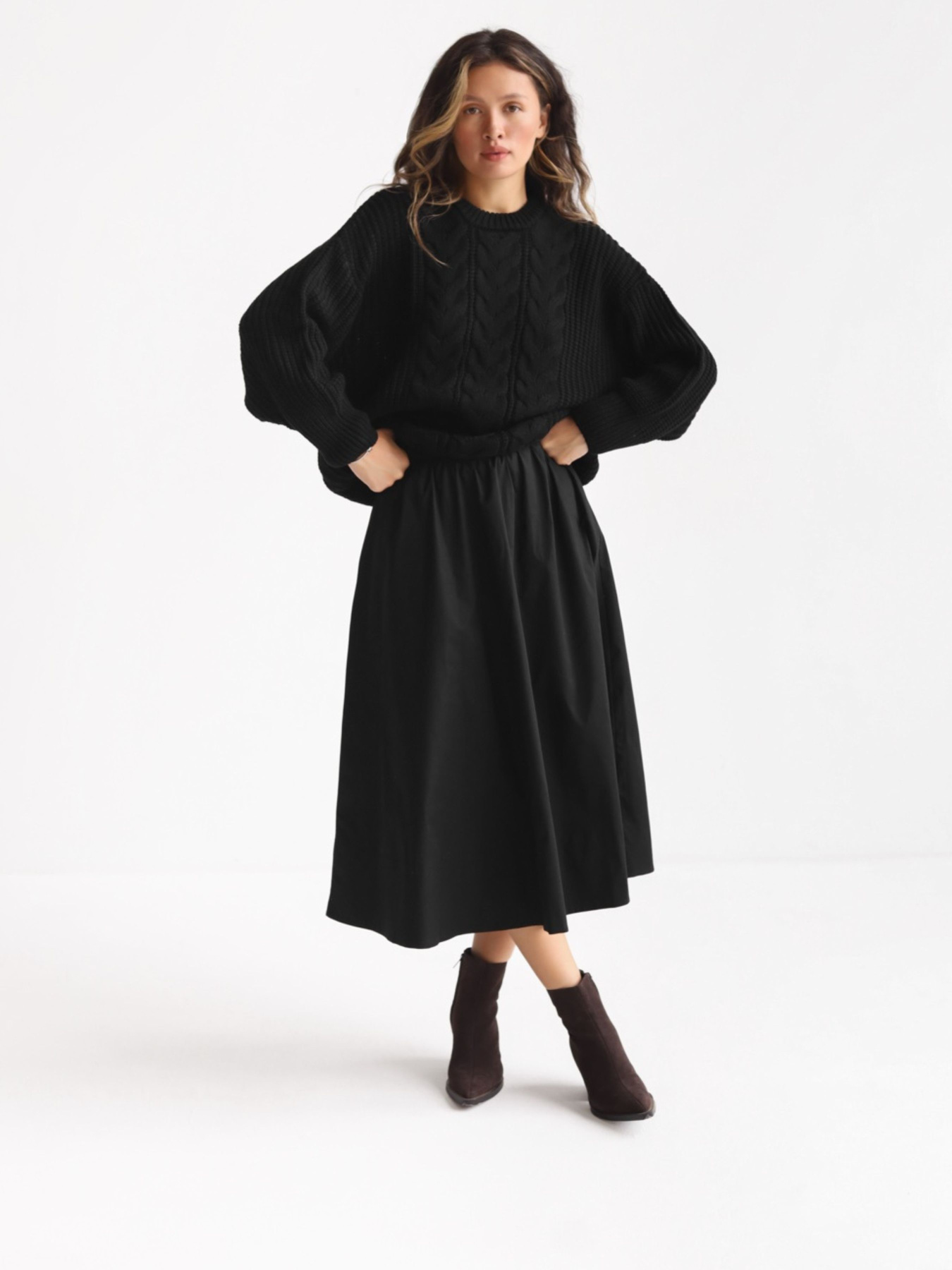 Спідниця міді Lilove модель 351 Фото