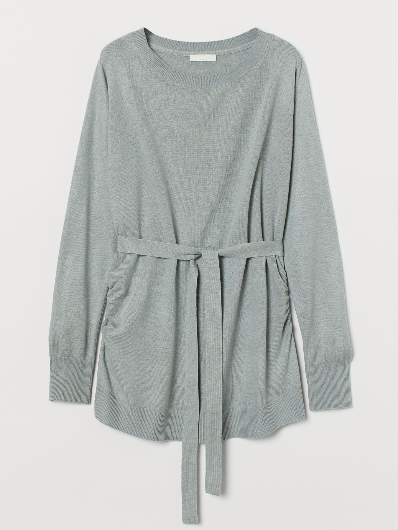 Кофты и свитера H&M модель nlk012902sm_Светло-бирюзовый Фото