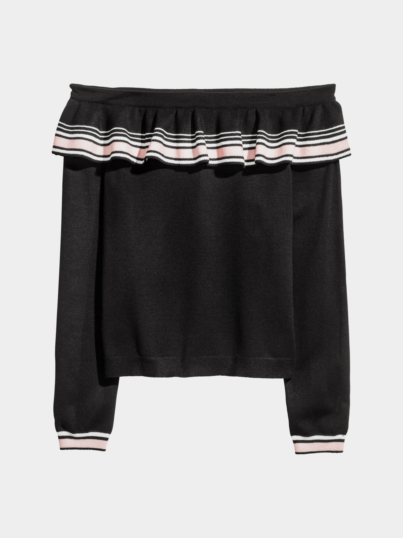 Кофты и свитера H&M модель 4618345RP2_черный Фото