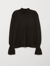 Кофты и свитера H&M модель 6770498log_Черный Фото