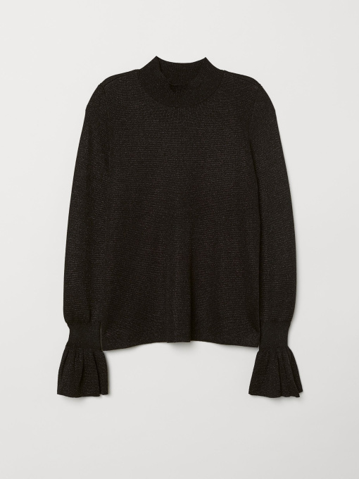 Худи и свитшоты H&M модель 6770498log_Черный Фото