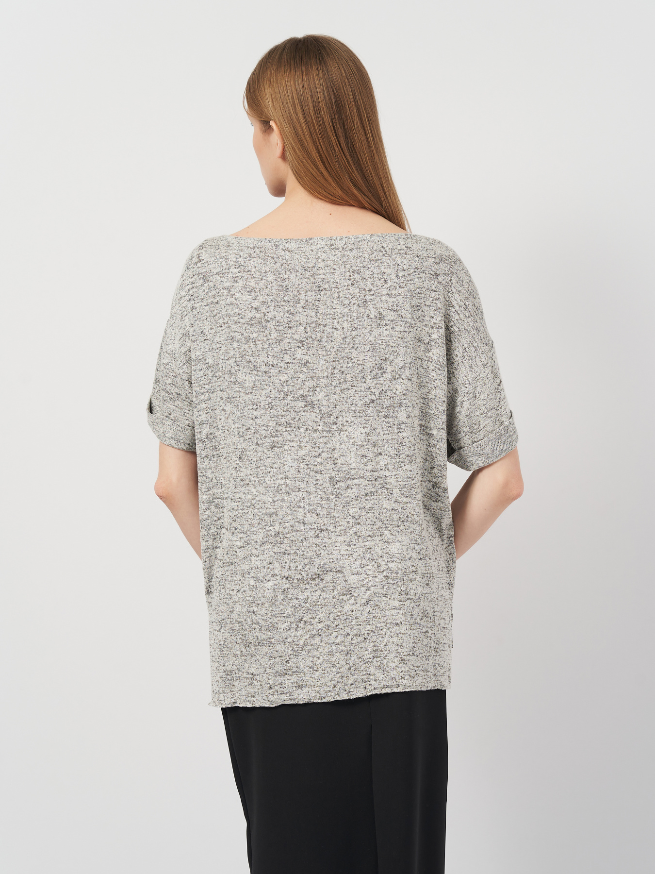 Кофты и свитера H&M модель 1002030arl_Светло-серый Фото