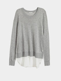 Худи и свитшоты H&M модель 5152430arl_Светло-серый Фото