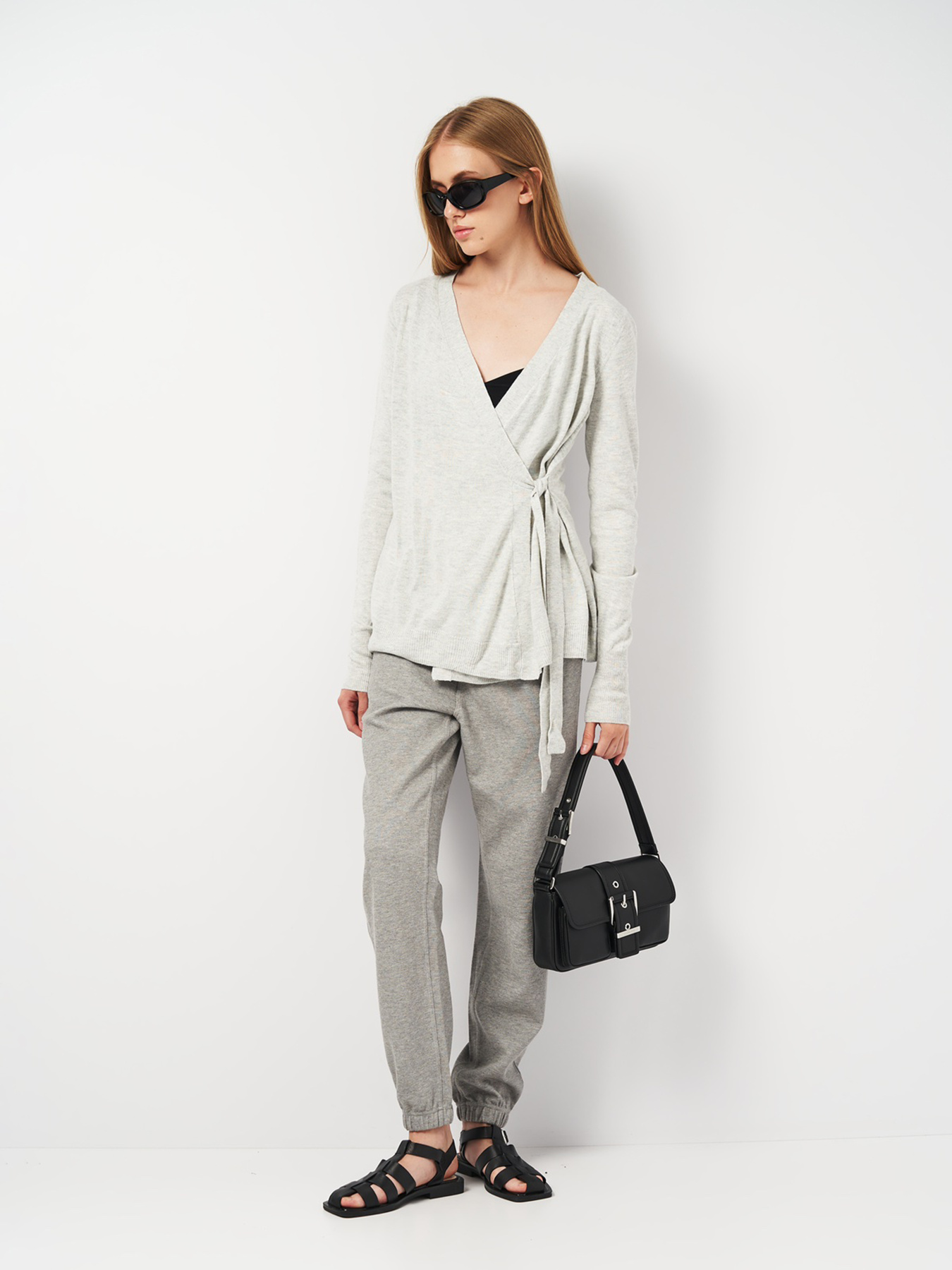 Кофты и свитера H&M модель 2001039ral_Светло-серый Фото