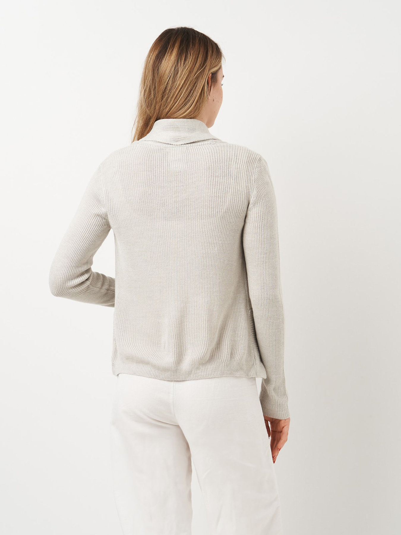 Кофты и свитера H&M модель 5551005ral_Светло-серый Фото