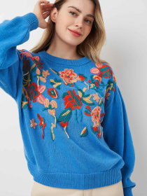 Кофты и свитера H&M модель 2001053ral_Светло-синий Фото