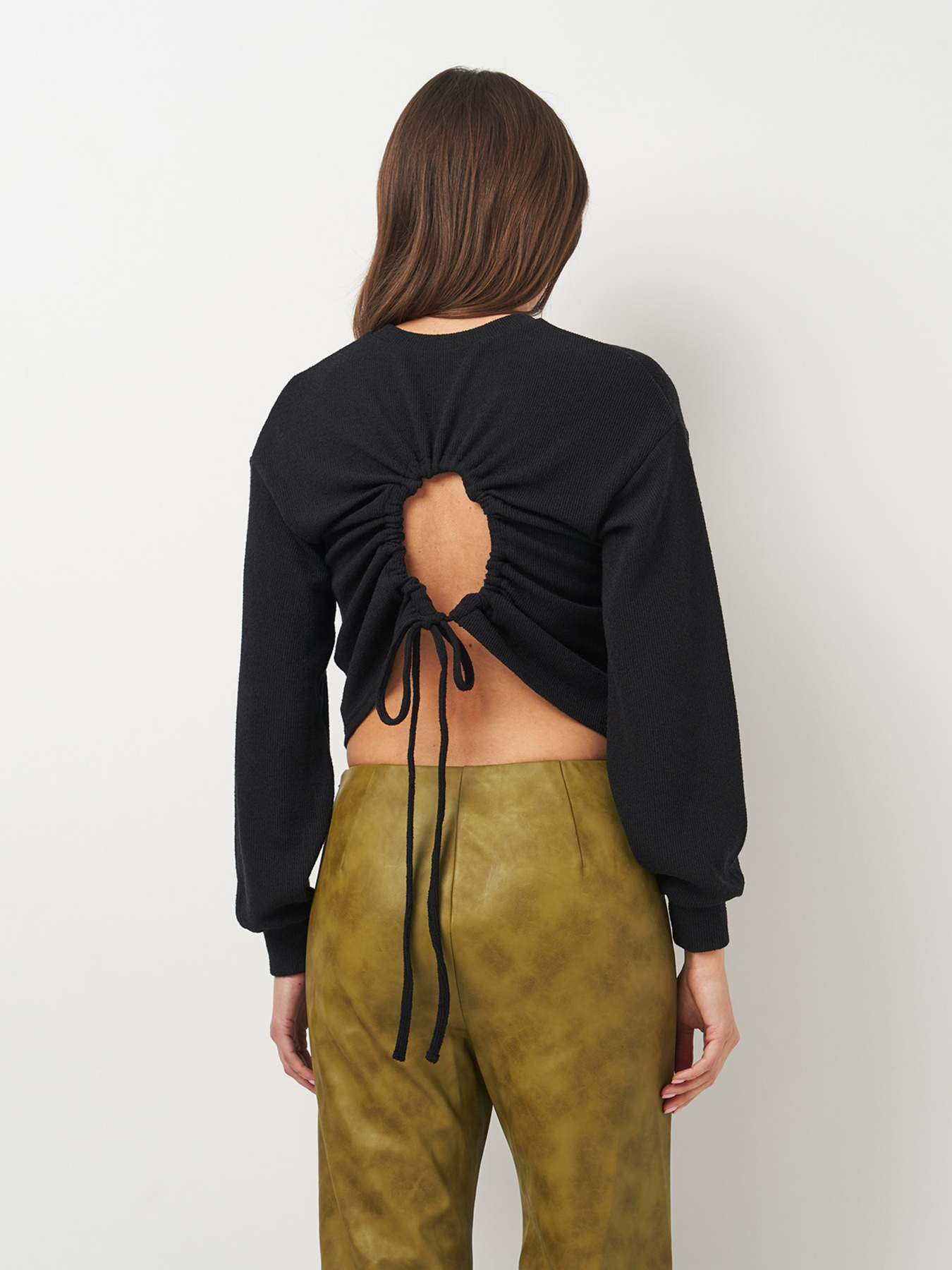 Кофты и свитера H&M модель 3001181wer_Черный Фото