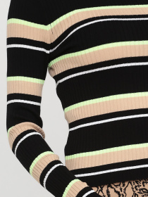 Кофты и свитера H&M модель 5741091abr_бежево-черный Фото