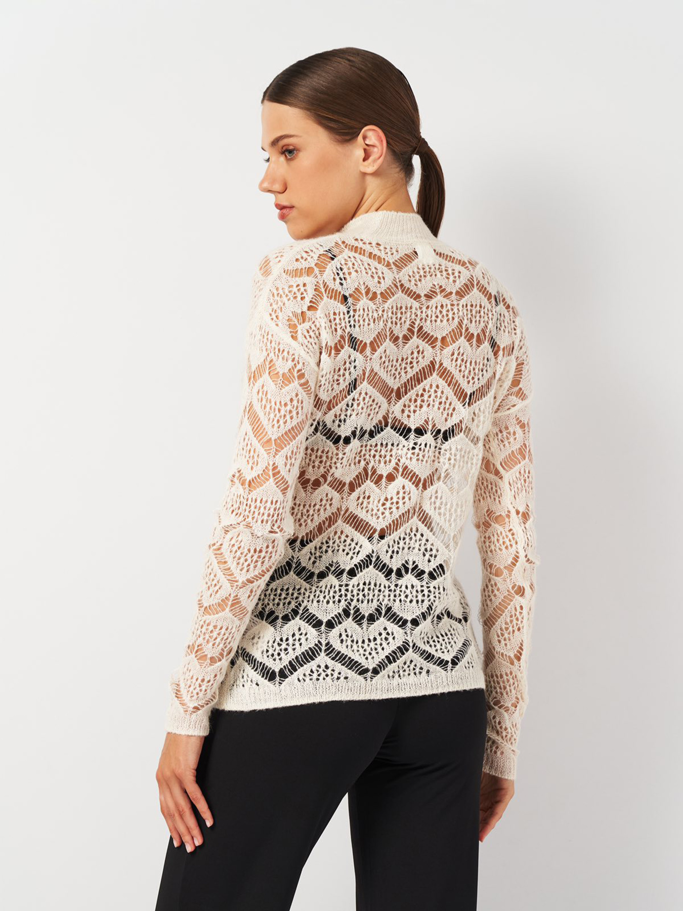 Кофты и свитера H&M модель 1021580ral_Молочный Фото