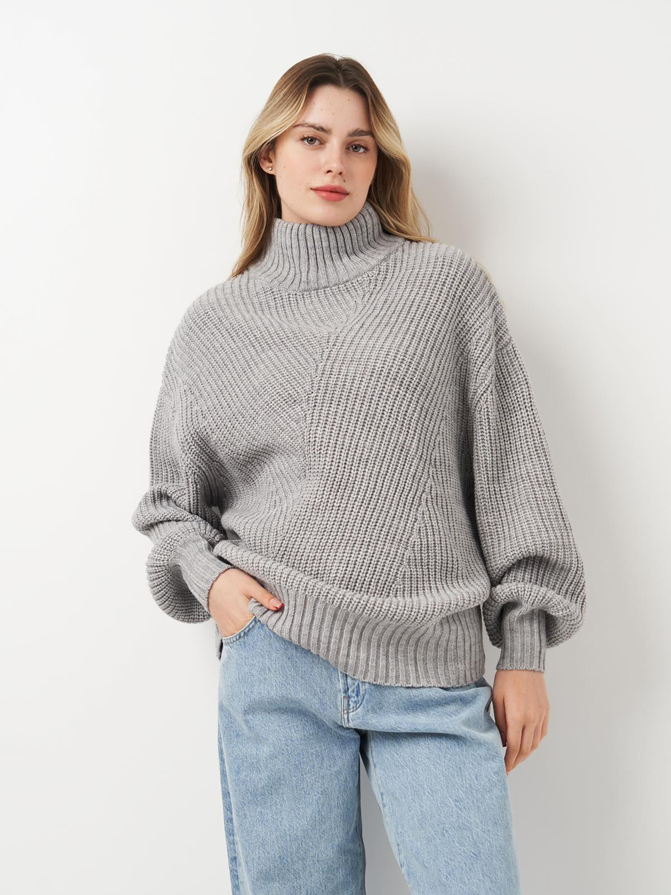 Худі та світшоти Weekday модель 5553001ral_Серый Фото