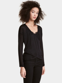 Худи и свитшоты H&M модель 4757145ral_Черный Фото