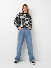 Кофти та светри H&M модель 2001028ral_Черно-белый Фото