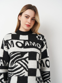 Кофти та светри H&M модель 2001028ral_Черно-белый Фото