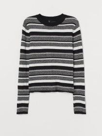 Кофты и свитера H&M модель 5741092wer_Серо-черный Фото