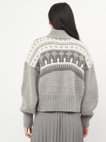 Кофты и свитера H&M модель 8041660wer_Серый Фото