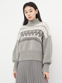 Кофты и свитера H&M модель 8041660wer_Серый Фото