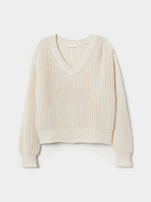 Худи и свитшоты H&M модель 0697992wer_Молочный Фото