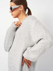 Кофты и свитера H&M модель 5071086ral_Серебристый Фото