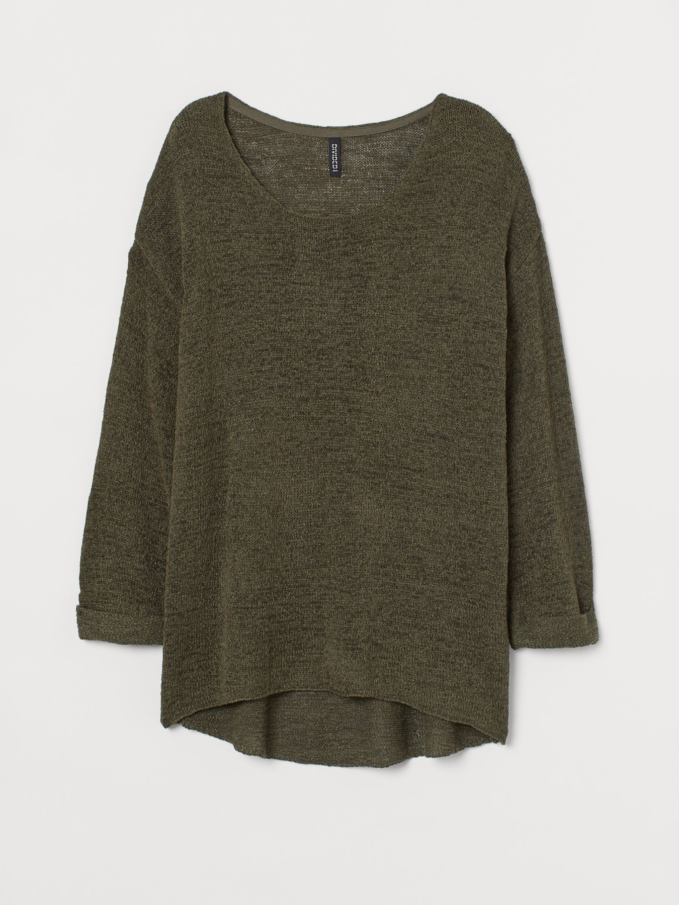 Худи и свитшоты H&M модель 8577782wer_Хаки Фото