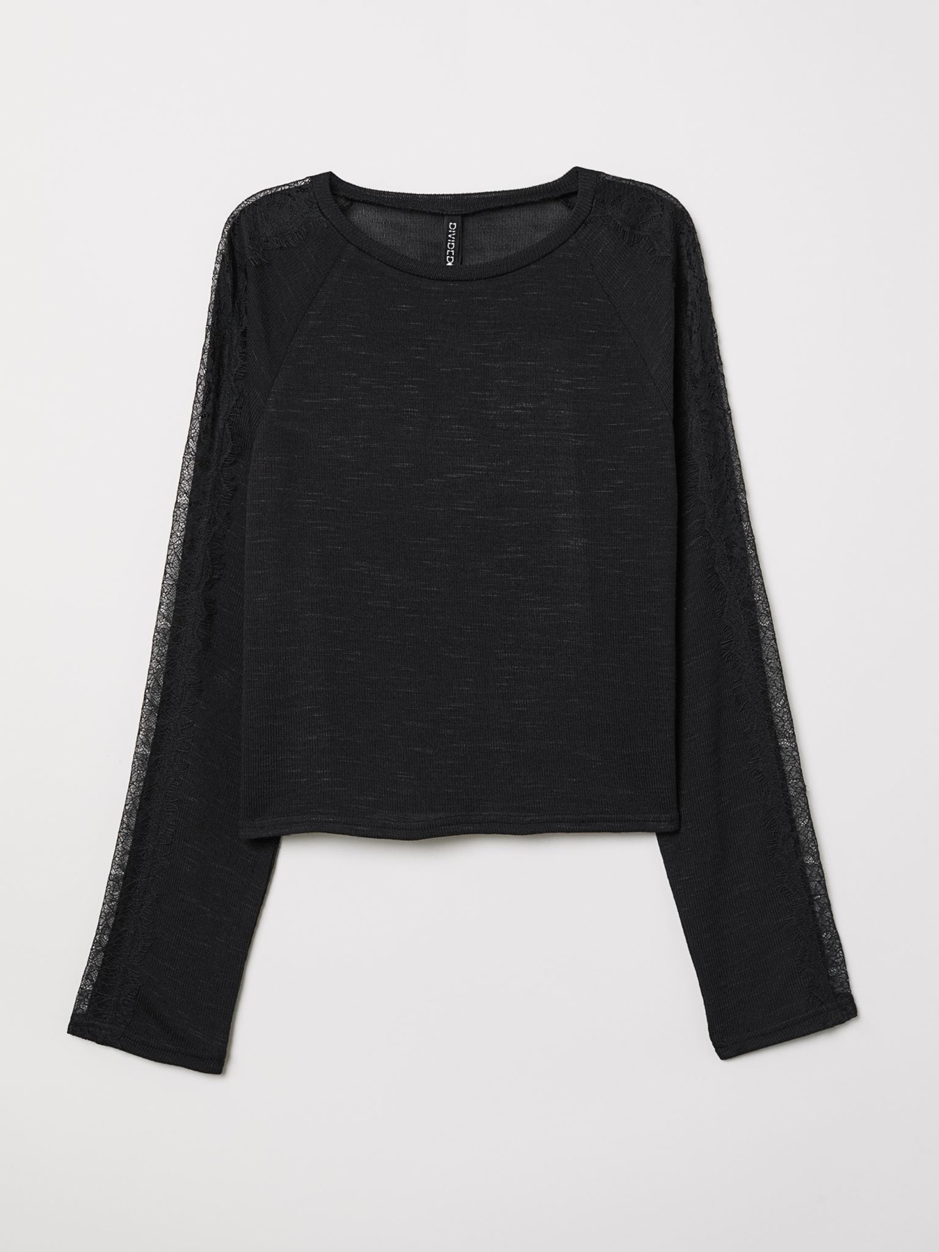 Кофти та светри H&M Модель 6753788dlog_Черный Фото