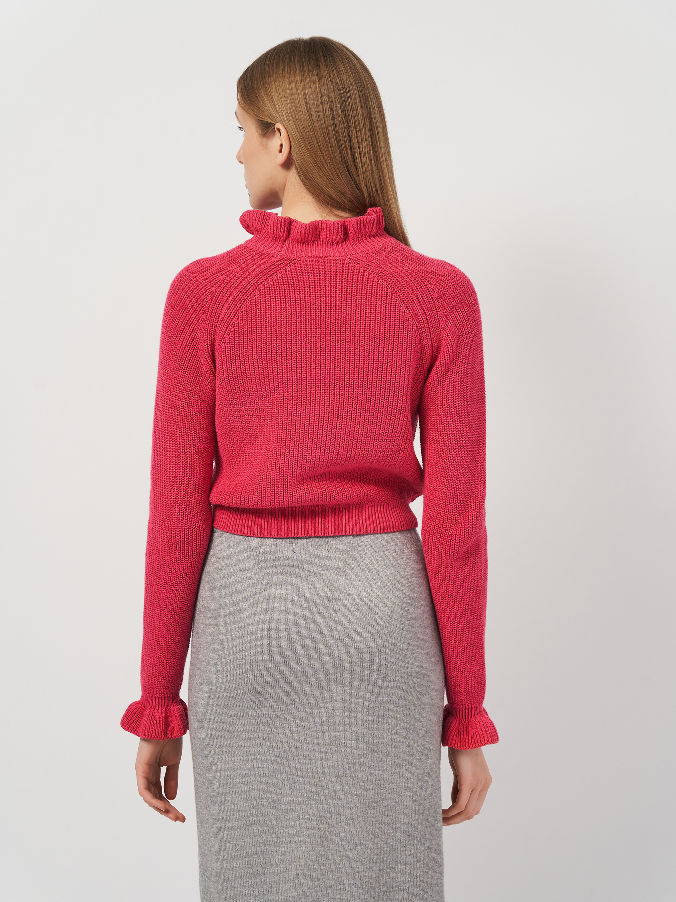 Кофти та светри H&M модель 9148682arl_Малиновый Фото