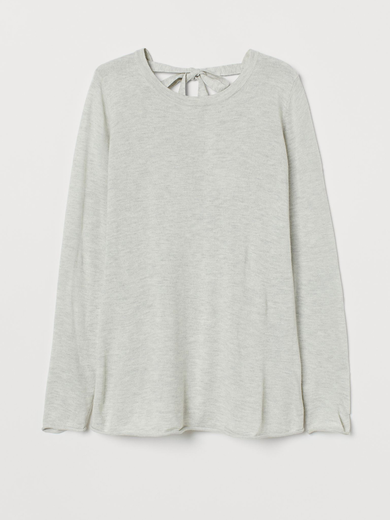 Худи и свитшоты H&M модель 9130182sdm_Светло-серый Фото