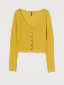 Худи и свитшоты H&M модель 8010682wer_Желтый Худи и свитшоты H&M модель 8010682wer_Желтый Фото