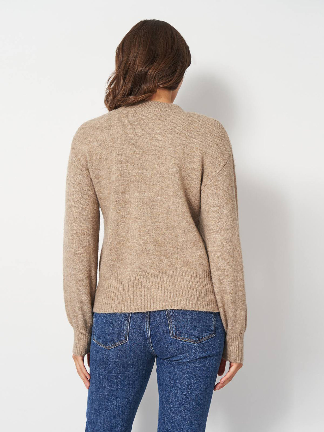 Кофты и свитера H&M модель 8747542wer_Бежевый Фото